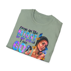 Even in the Midst of my Storm Softstyle Tee - Inspirational T-Shirt