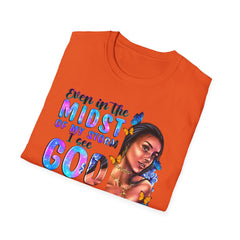 Even in the Midst of my Storm Softstyle Tee - Inspirational T-Shirt