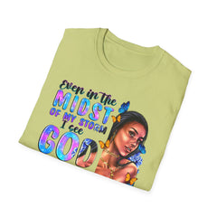 Inspirational Softstyle Tee, Encouraging Unisex Shirt, Motivational Tshirt, Positive Graphic Tee, Men Women Quote Apparel