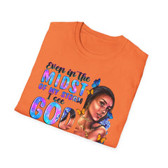 Even in the Midst of my Storm Softstyle Tee - Inspirational T-Shirt