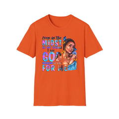 Even in the Midst of my Storm Softstyle Tee - Inspirational T-Shirt