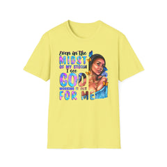 Even in the Midst of my Storm Softstyle Tee - Inspirational T-Shirt